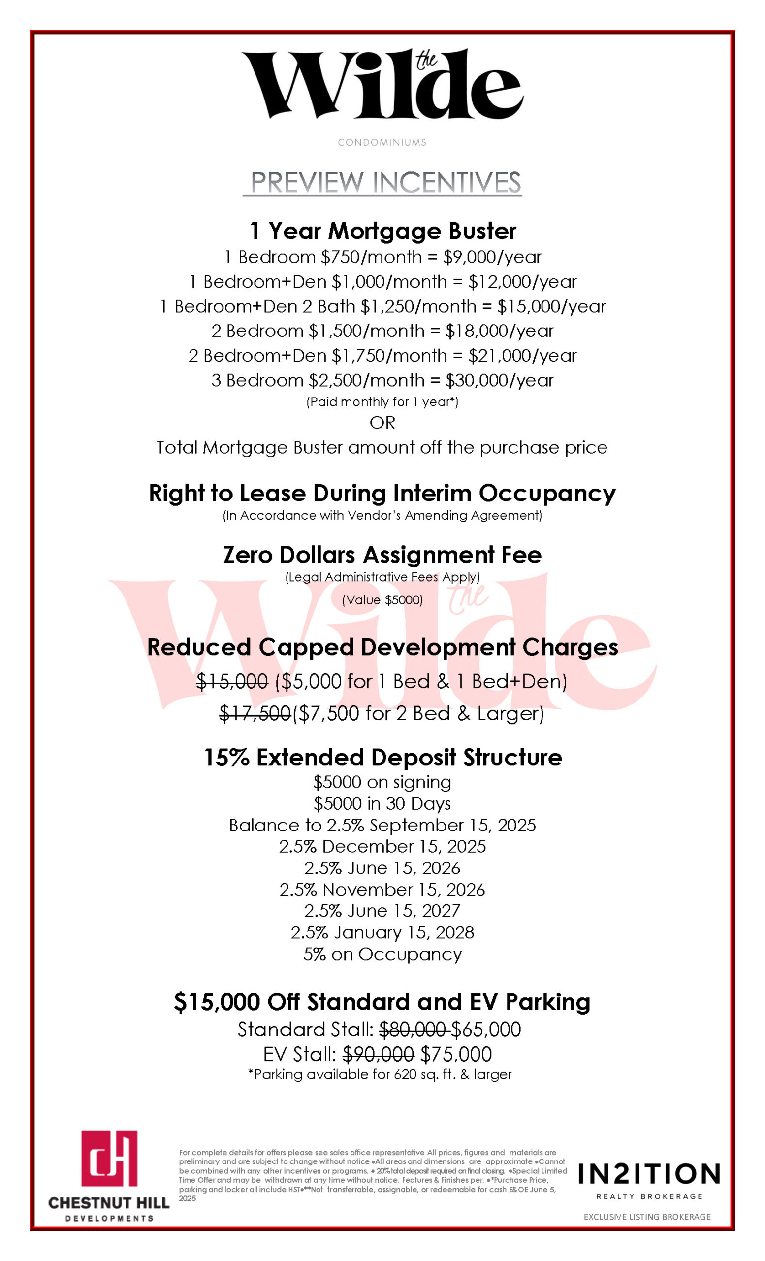 Incentives
